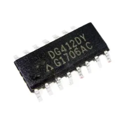 DG412DY DG412 Quad, SPST Analog Switches DG412DY DG412 Quad, SPST Analog Switches