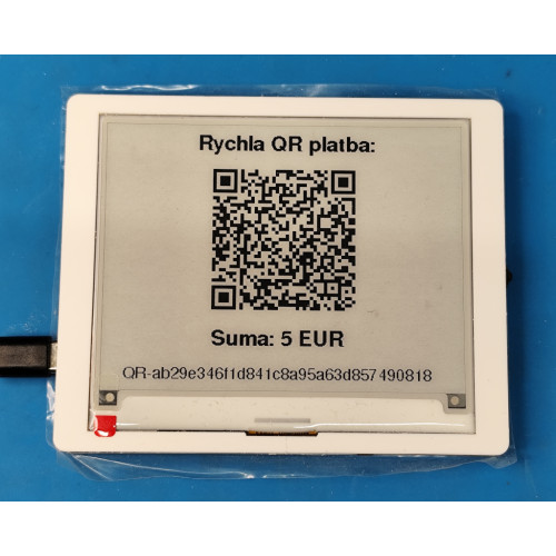 Display pre rýchle platby SK