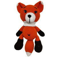 Háčkovaná líška Háčkovaná líška