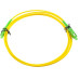 Optický patchcord SC/APC-SC/APC gold 2,8mm G-652D SM simplex