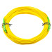 Optický patchcord SC/APC-SC/APC gold 2,8mm G-652D SM simplex