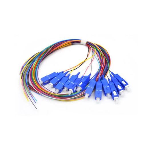 Optický pigtail set SC/PC, G657A1, 2m, 9/125, 0.9mm, 12 farieb Optický pigtail set SC/PC, G657A1, 2m, 9/125, 0.9mm, 12 farieb