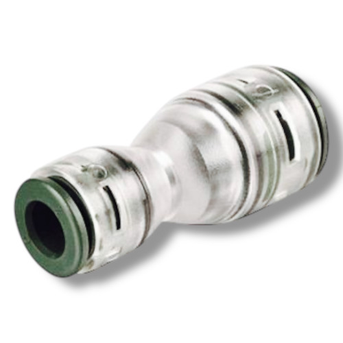 Redukcia 7/4mm - 5/3,5mm, bez klipu, zelená