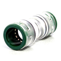 Spojka 7/4mm, bez klipu, zelená Spojka 7/4mm, bez klipu, zelená